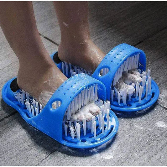 Bathroom Foot Washing Tool Lazy People Wash Their Feet Rubbing Feet Slippers Suction Cups Rubbing Feet Dragging Dead Skin